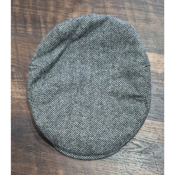 Minnesota Hats Men's Brown/white  Newsboy Cabbie wool Cap Made In USA - Picture 1 of 5